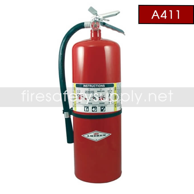 Amerex A411 20 Lb Abc Dry Chemical Extinguisher 5524