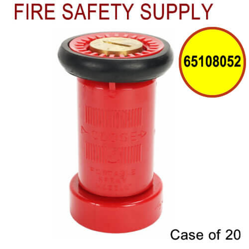 Fire Hose Nozzle 1.5 Cast Brass NST UL/FM 